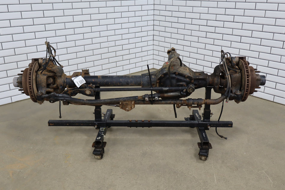 2002-2004 Ford F250 F350 Super Duty 4x4 3.73 Ratio Front Axle Assembly OEM