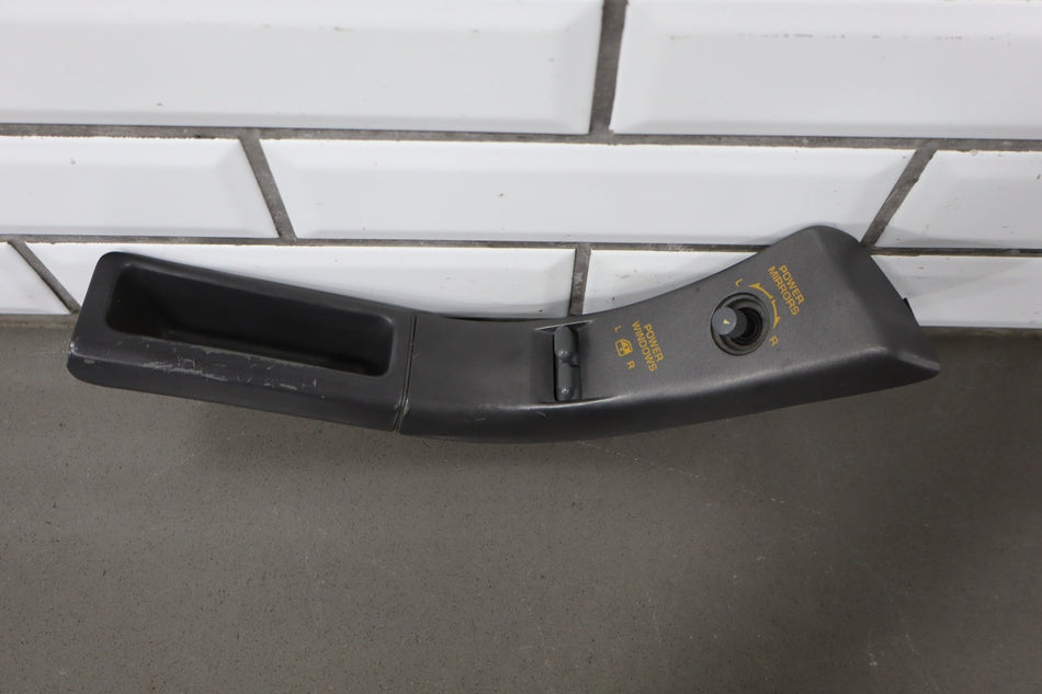 1990-1991 Chevrolet Corvette C4 - Front Door Window, Mirror Switch W/ Bezel (Amber)