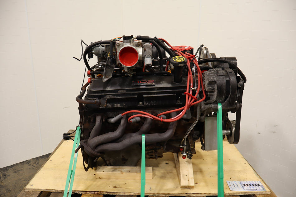 1990 Ford Mustang GT 5.0L HO V8 Engine 302 OEM | Video Tested