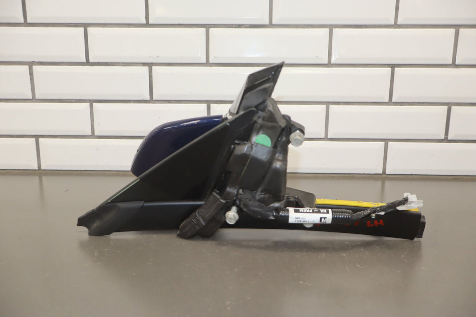 2022-2026 Tesla Model S Left Door Mirror Deep Blue Metallic PPSB