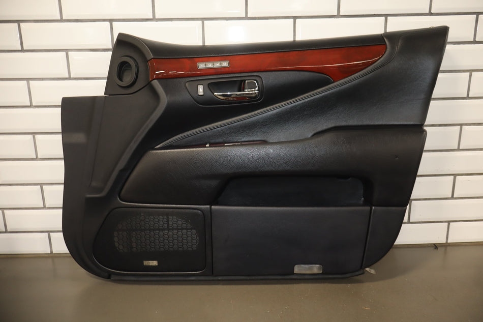 2007-2012 Lexus LS460 Right Front Interior Trim Panel Black 20