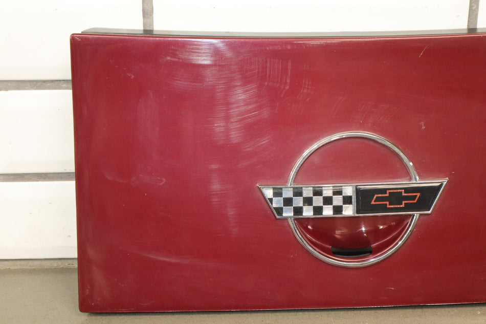 1984-1996 Chevrolet Corvette C4 Coupe - Fuel Filler Door Ruby Red 68