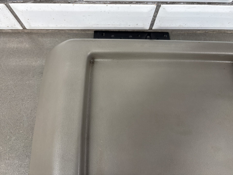 2005-2007 Hummer H2 Wheat Center Console Lid Armrest OEM 89042128
