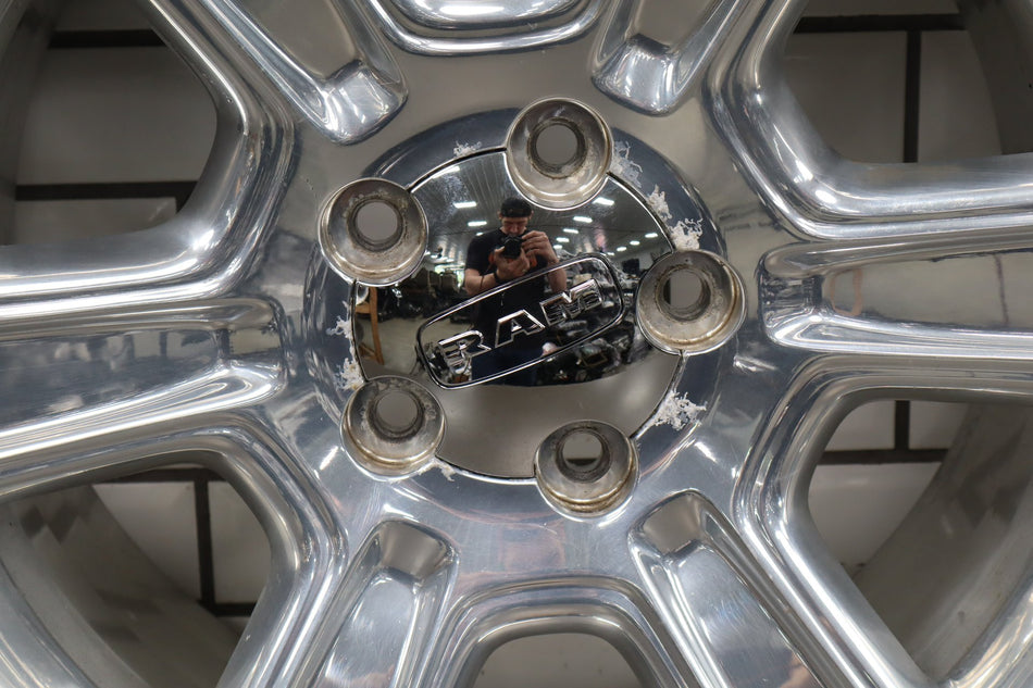 2013-2018 Ram 1500 Right Rear 20x9 Polished Alloy Wheel