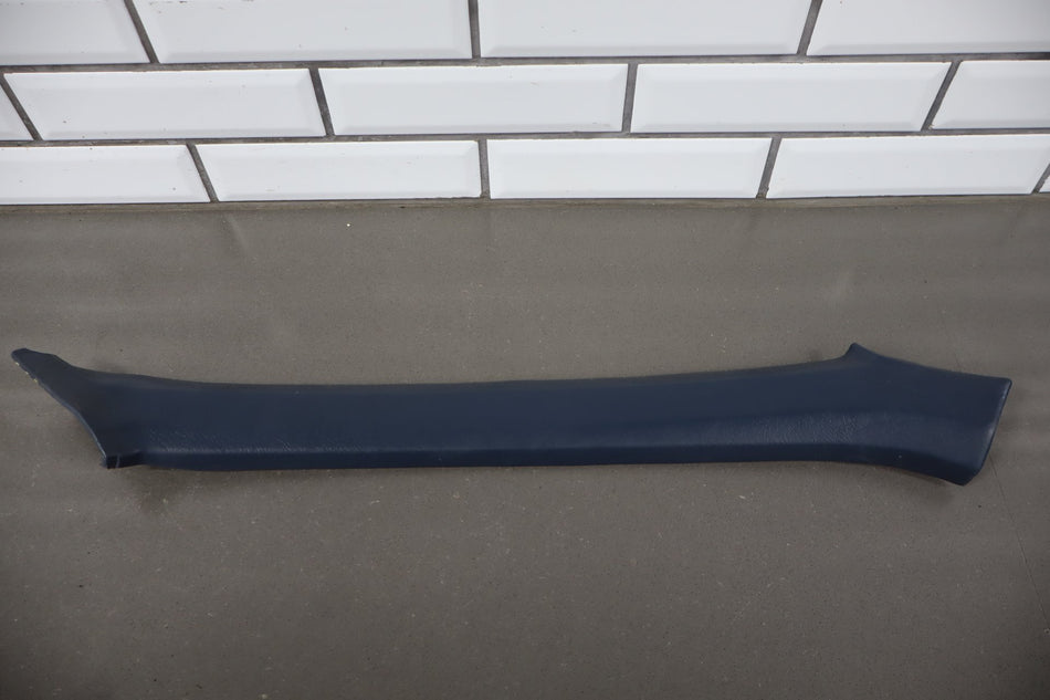 1984 Nissan 300ZX Pair A Pillar Trim Blue