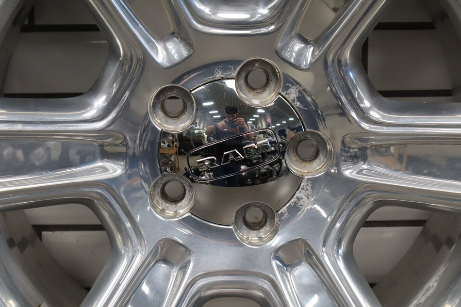 2013-2018 Ram 1500 Left Rear 20x9 Polished Alloy Wheel