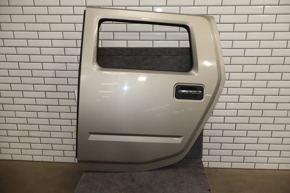 2003-2009 Hummer H2 Left Rear Door Pewter Metallic ( 11 ) 10396625