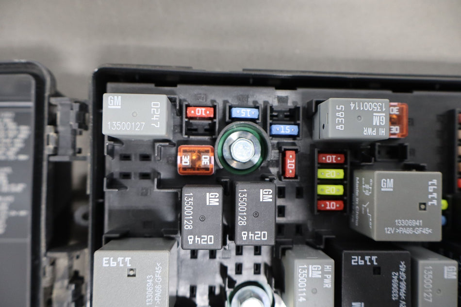 2011 Chevrolet Camaro- Engine Fuse Box