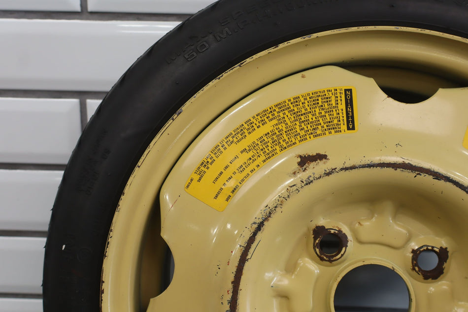 1990-2005 Mazda MX-5 Miata 14" Spare Wheel &amp; Temporary Tire