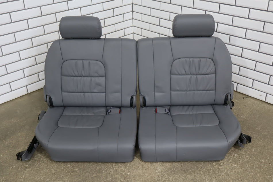 1998-2002 Lexus LX470, Land Cruiser 3rd Row Seat Gray 10