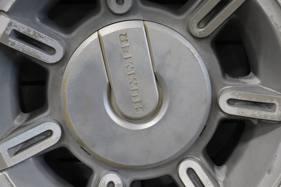 2003-2007 Hummer H2 17x8.5 OEM Wheel - Single Silver