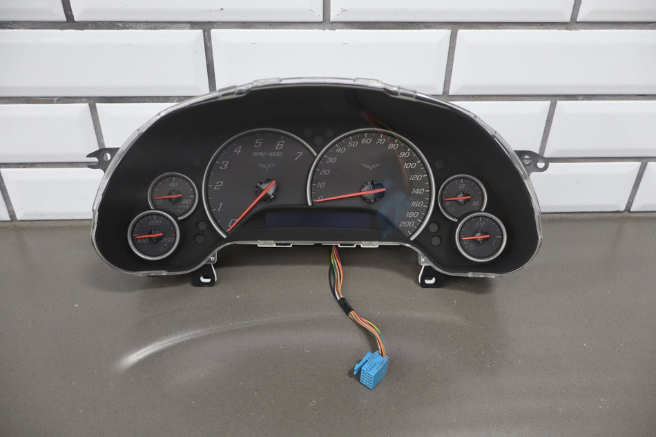 2008 Chevrolet Corvette Base C6 Speedometer 25802191