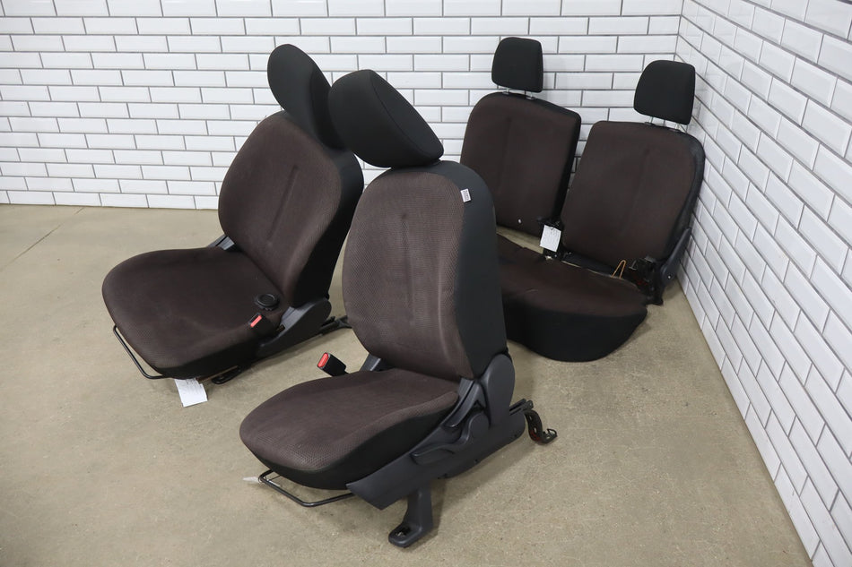2012-2014 Mitsubishi i-MiEV Cloth Seats Set Brown 83P
