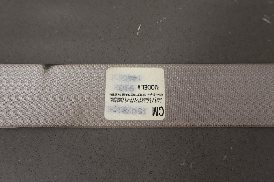 2001 GMC Sierra 1500- Rear Seat Belt