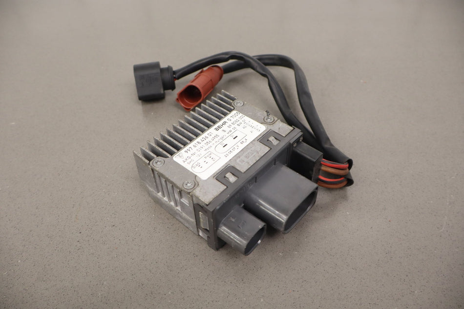 2008 Porsche Boxster Radiator Cooling Fan Chassis Control Module 997.618.436.01