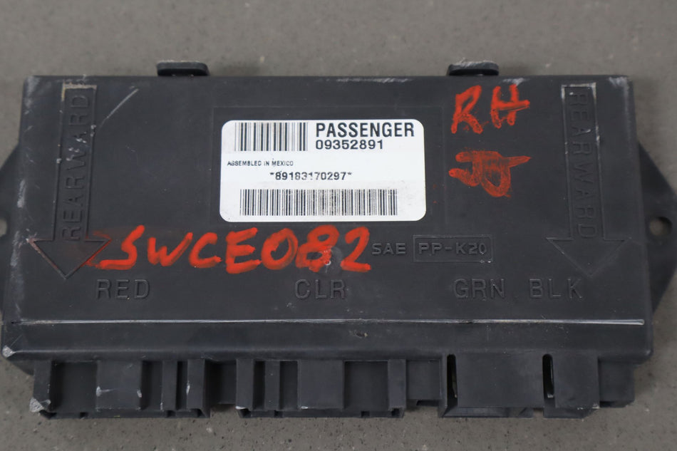1998 Chevrolet Corvette- Chassis Control Module