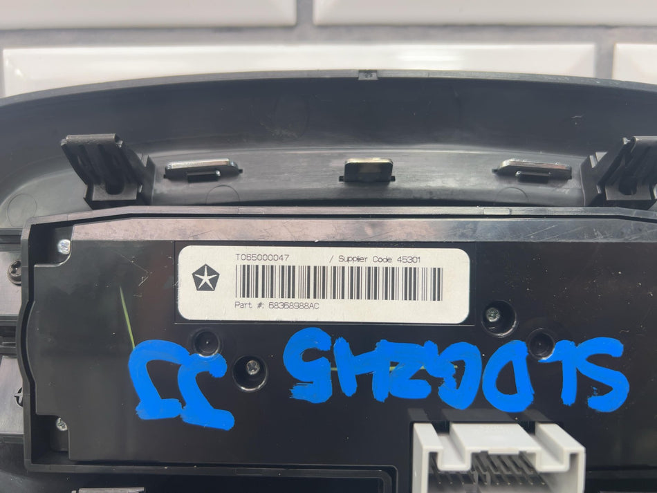2020 Dodge Durango- Front Console