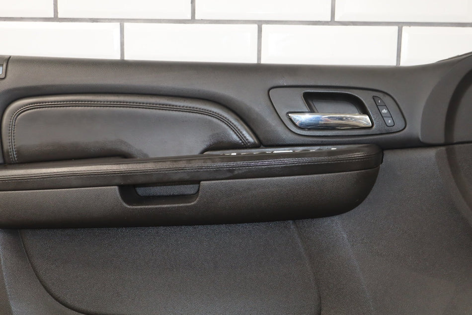 2009 Cadillac Escalade ESV Left Front Interior Trim Panel Ebony 194