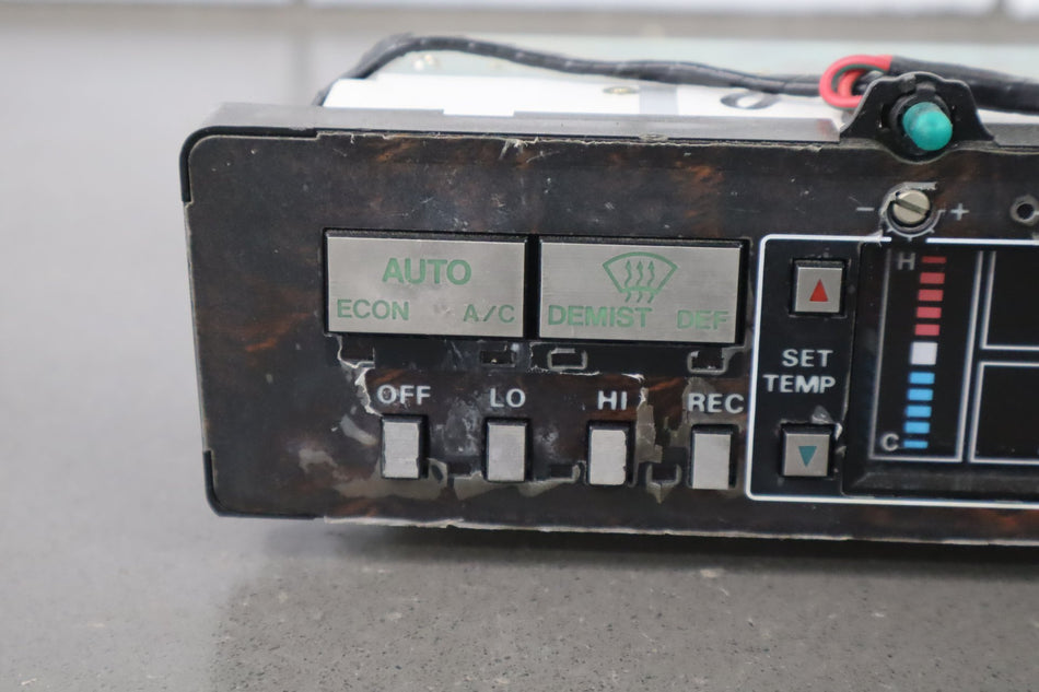 1984 Nissan 300ZX Z31- Climate Control