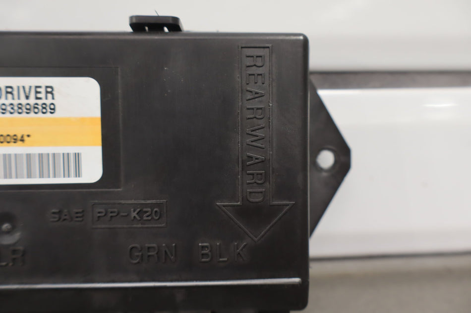 2001 Chevrolet Corvette- Chassis Control Module