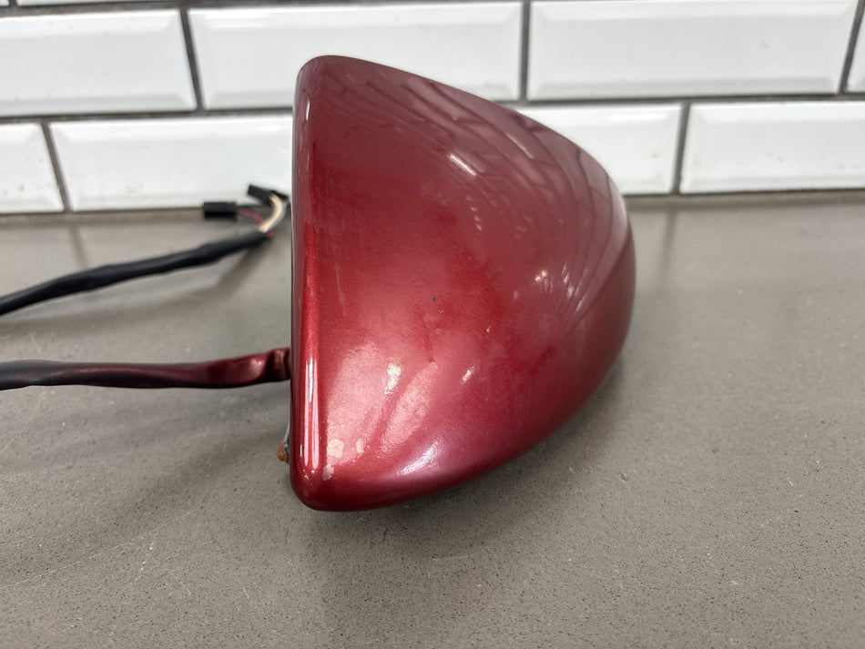1984-1987 Chevrolet Corvette Left Door Mirror Dark Red 14086769