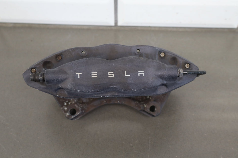 12-20 OEM Tesla Model S X Rear Left Driver Side Brake Caliper Brembo 4 Piston