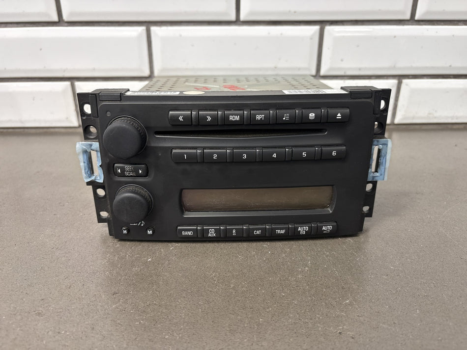 05-07 Chevy Corvette C6 AM FM CD Radio Receiver OEM