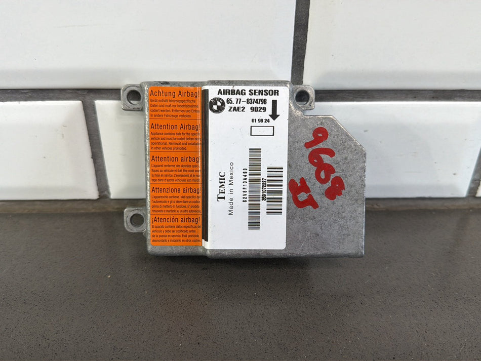 1998 BMW Z3 SRS Computer OEM 65778374798