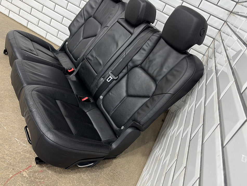2011-2018 Porsche Cayenne Rear Seat Black MA