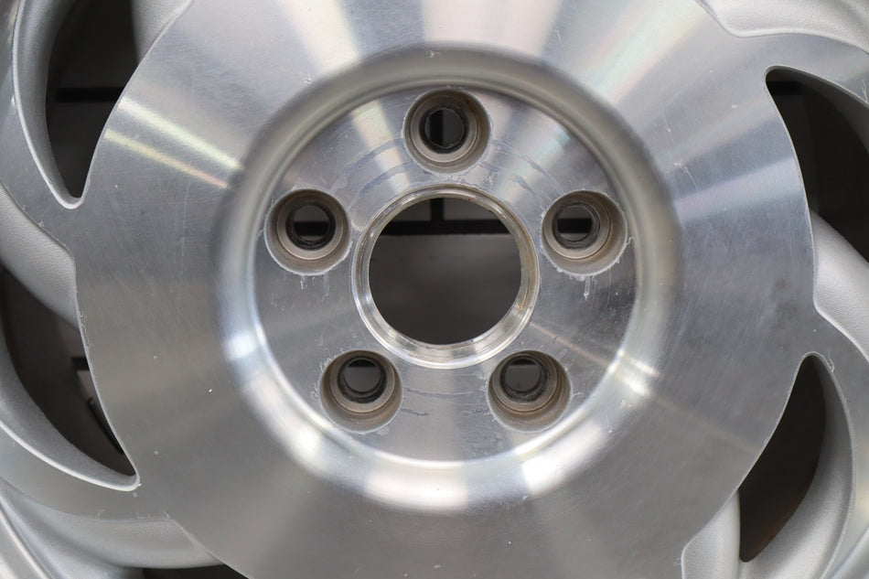 1993-1996 Chevrolet Corvette C4 Left LH 17x9.5 Machined Finish Sawblade WheelOEM
