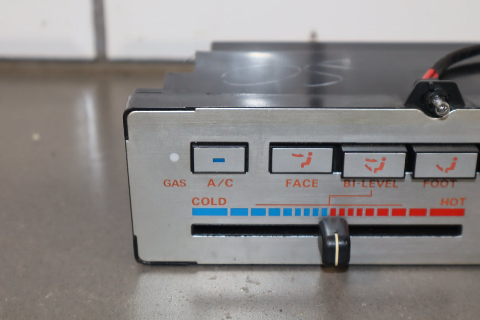 1984 Nissan 300ZX Z31- Climate Control