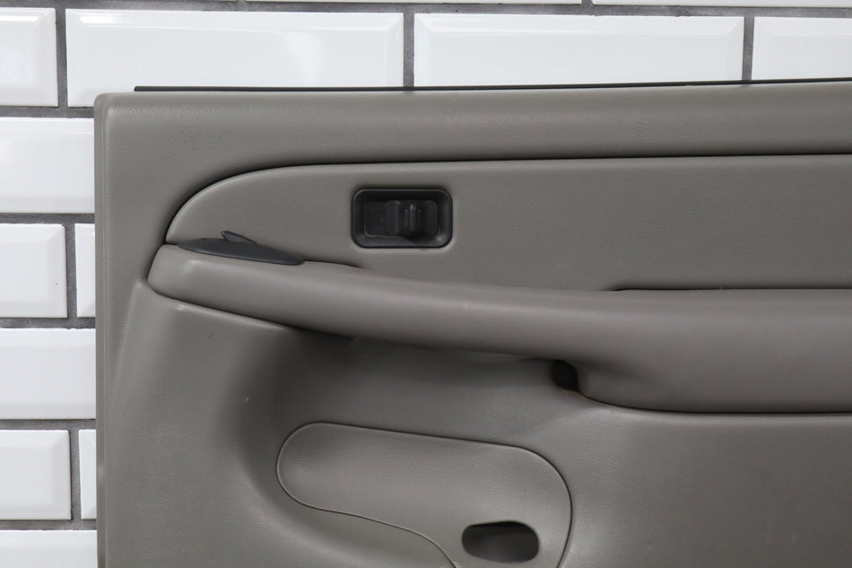 2004 Chevrolet Silverado 2500 GMT800- Right Rear Door Trim Panel
