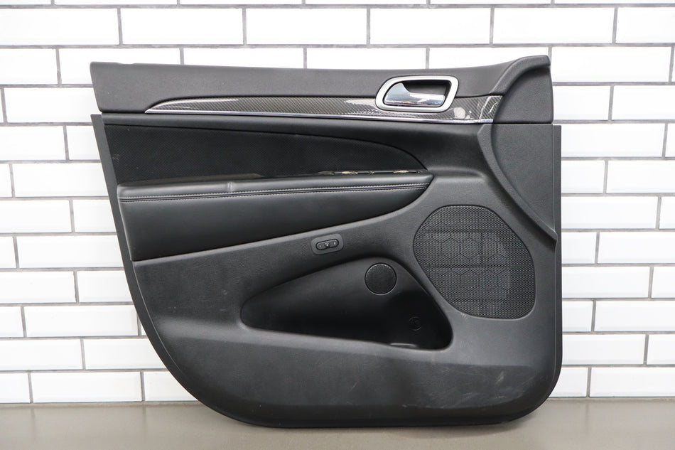 2014-21 Jeep Grand Cherokee SRT Left Front Door Panel Black X9