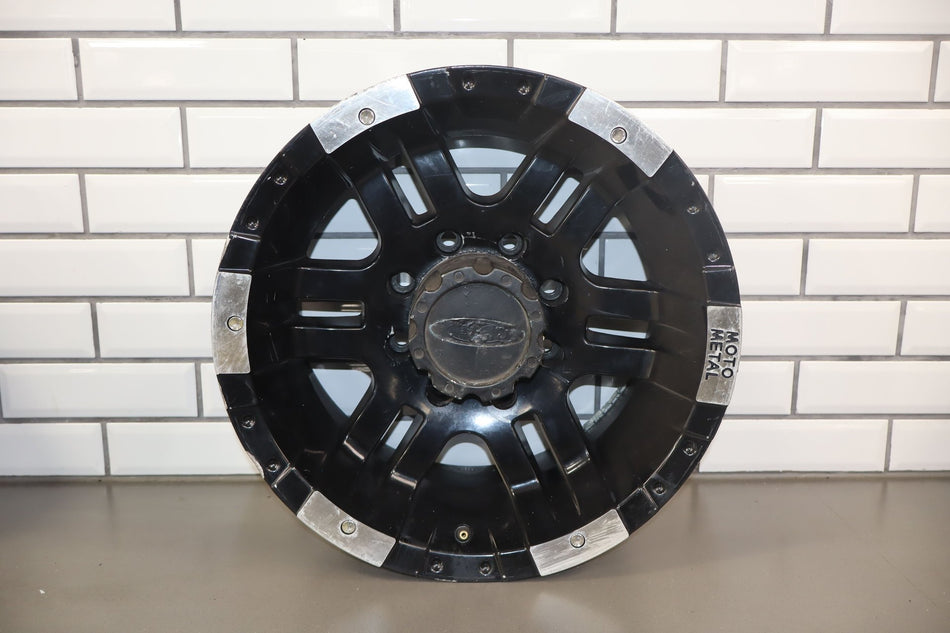 (4) Moto Metal MO951 17x9 Black Polished Wheel Set