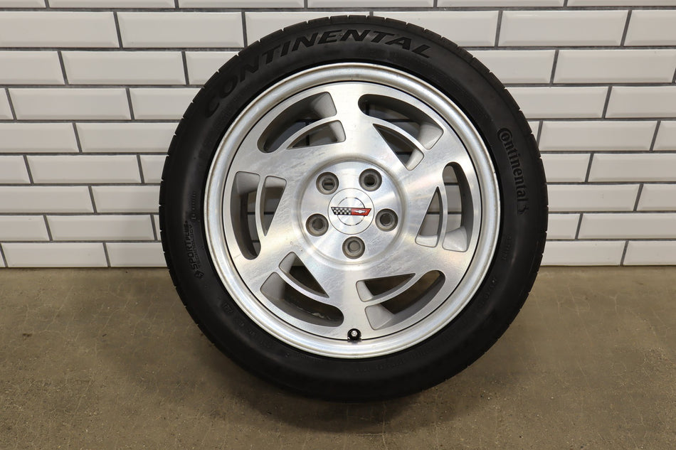 1990 Chevrolet Corvette C4 17x9.5" Salad Shooter Wheel & Tire Set
