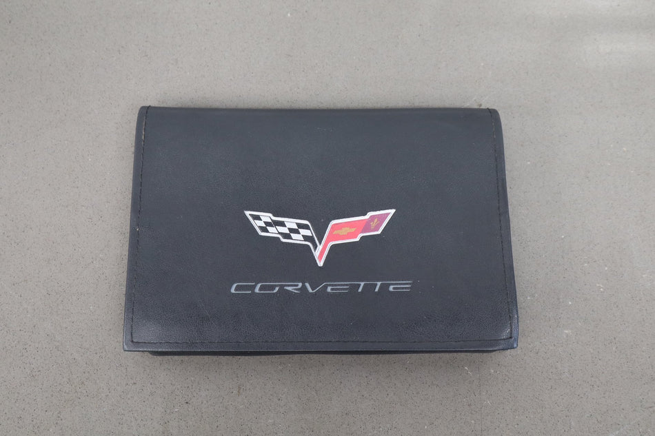 2007 Chevrolet Corvette C6 Owners Manual Set W/ Leather Case OEM