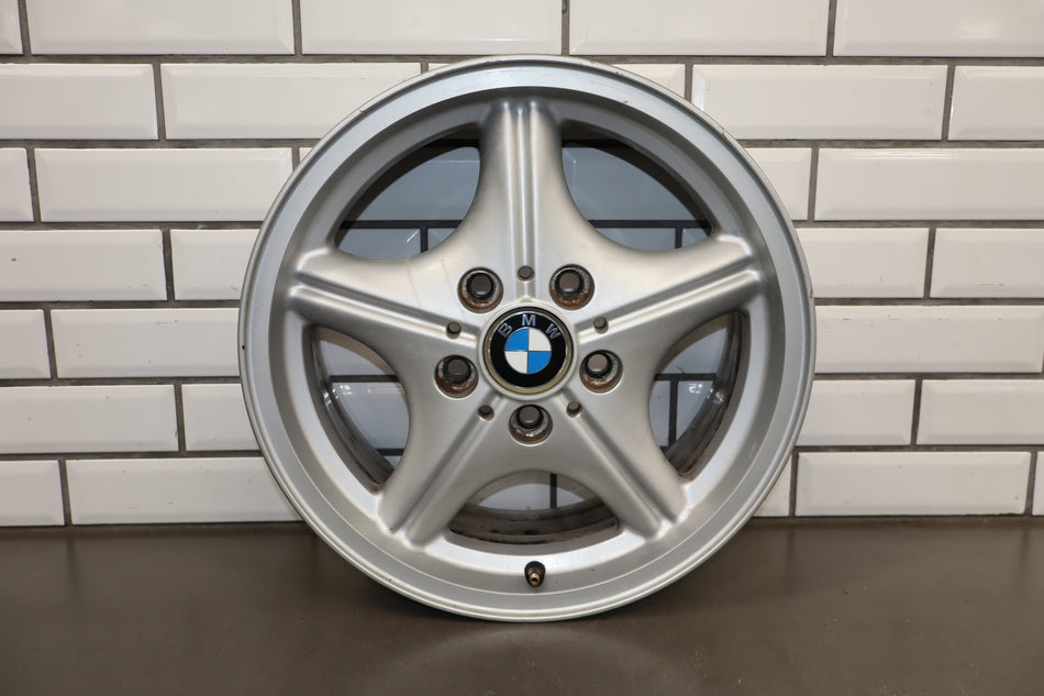 BMW Z3 1996-2002 CCI 5-Spoke Silver 16x7 Alloy Factory Aluminum Wheel/Rim