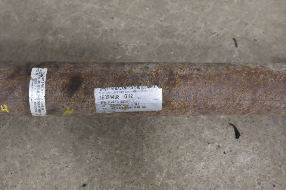 2001 Chevrolet Silverado 2500- Rear Drive Shaft