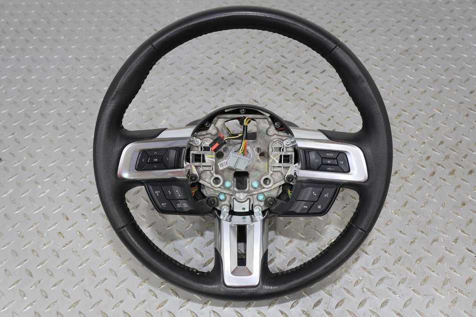 15-17 Ford Mustang Steering Wheel (Ebony)