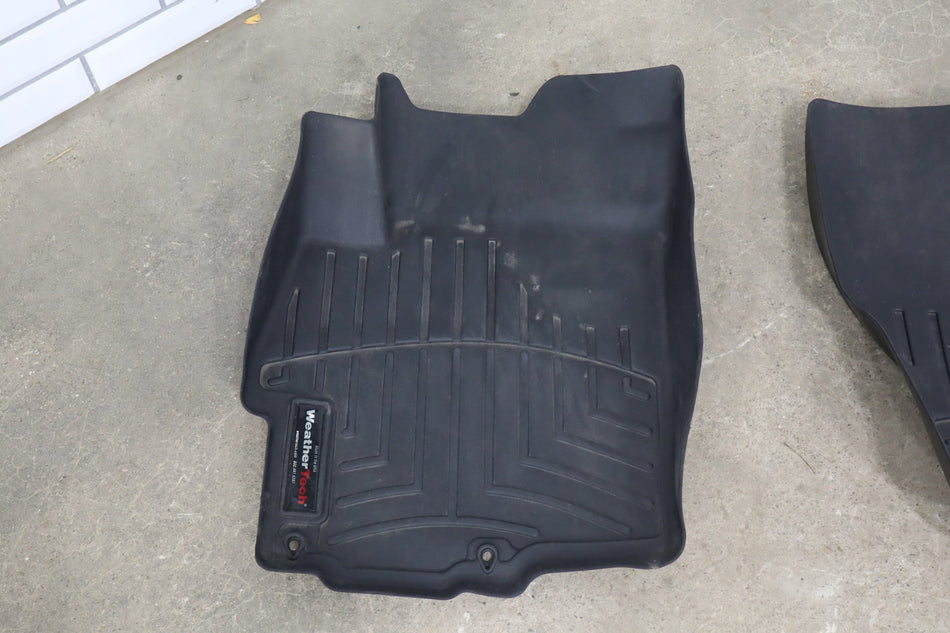 08-15 Mitsubishi Lancer Evo X WeatherTech Floor Mat Set