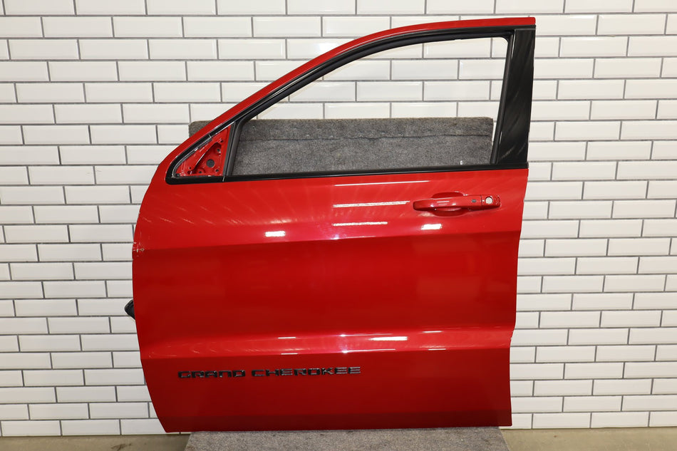 2014-21 Jeep Grand Cherokee SRT Left Front Door Redline Red