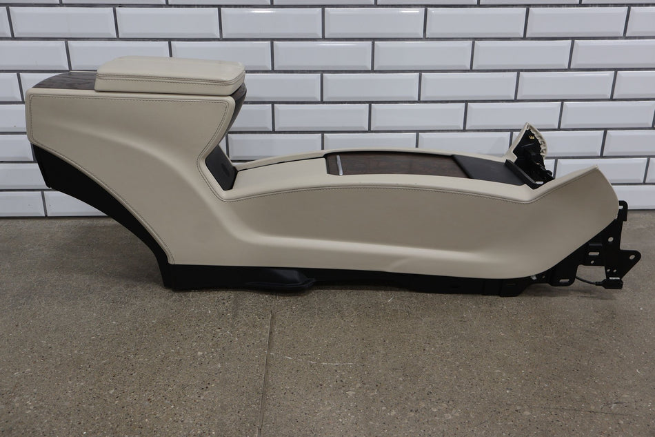2018 Tesla X Front Console Cream