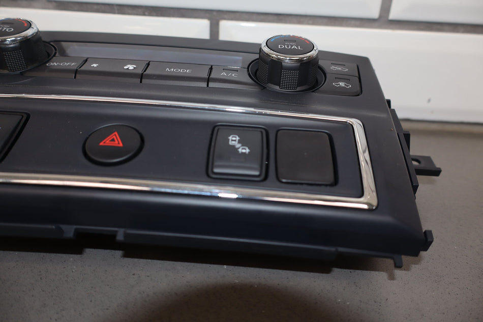 2019 Nissan Titan XD- Heater/AC Controls