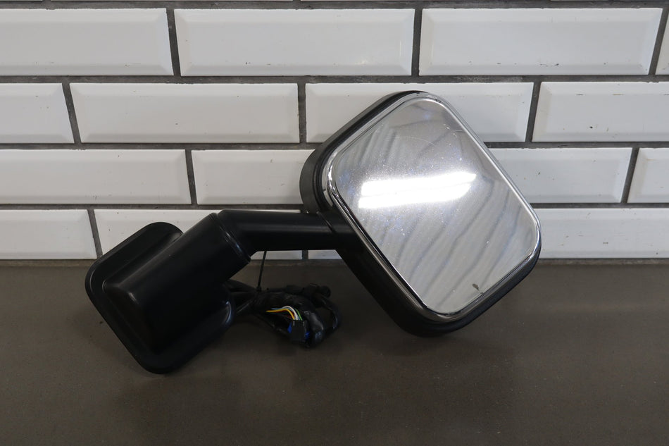 2003-2007 Hummer H2 Power Left Door Mirror Chrome Trim