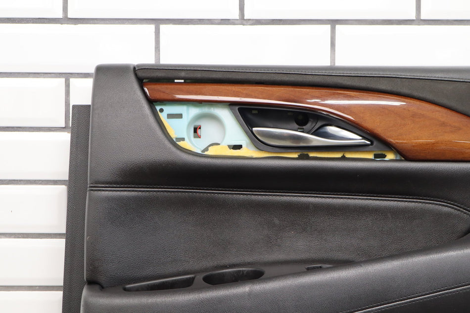 15-20 Cadillac Escalade ESV RR Door Panel Jet Black