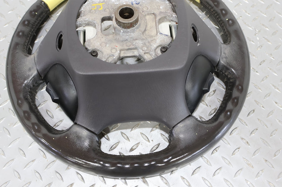 02-05 Ford Thunderbird Steering Wheel Yellow Wood