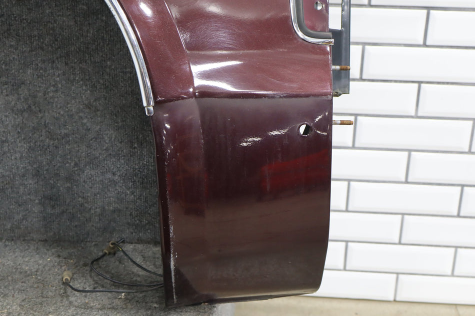 1993-1996 Cadillac Fleetwood Right Fender Brougham Dark Cherry 77 12522159