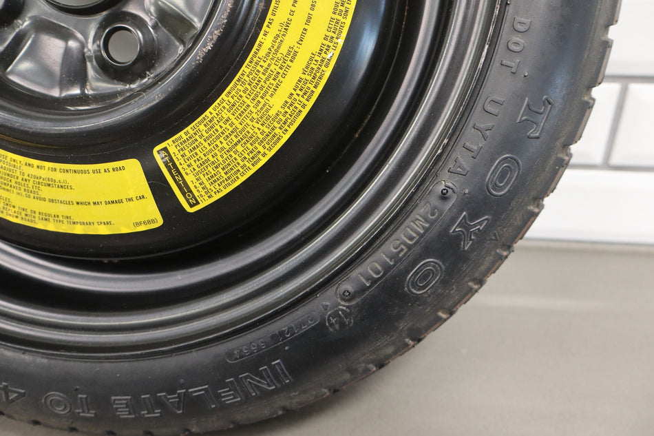 1990-2005 Mazda MX-5 Miata 14" Spare Wheel &amp; Temporary Tire