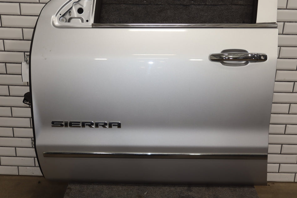 2014-2019 GMC Sierra/ Silverado K2XX Left Front Door Quicksilver GAN
