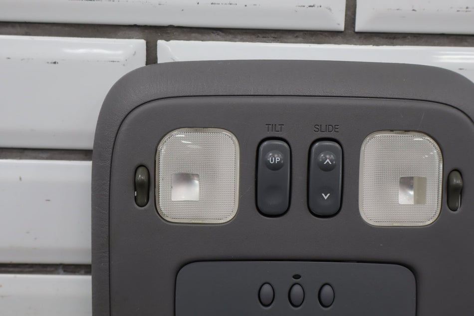1998-2002 Lexus LX470 J100- Roof Console Gray